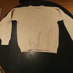 St John's BAY large men's cream sweater